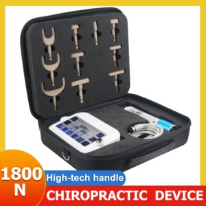 1800N Chiropractic Adjusting Tool Electric Activation Therapy Spine Correction Tools Massage Gun Spinal Adjustment