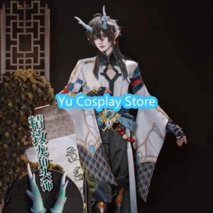 Yu-Cosplay Dan Heng Cosplay Costume Game Honkai Star Rail Cosplay Chinese Anicent Suit Halloween Party Uniform Anime Clothing