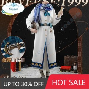 COSSUN [Customized] Reverse:1999 Marcus Cosplay Costume Cos Game Anime Party Uniform Hallowen Play Role Clothes Clothing New