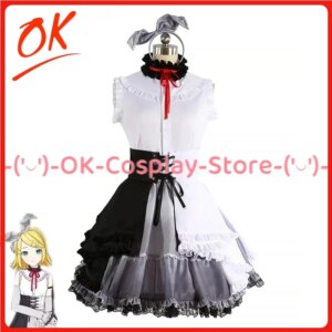 [Customized] Game 25 Hours Rin Cosplay Costume Project Sekai Colorful Stage Anime Roleplay Outfit Halloween Party Uniform Dress
