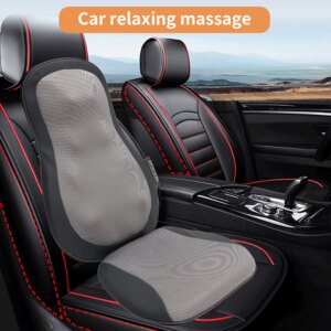 Car Massage Cushion Fast Shipment Electric Heating Kneading Shiatsu Thai Massage Back Waist Massager 3D design Kneading Heads