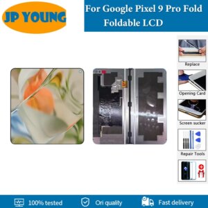 8.0″ OLED Foldable LCD For Google Pixel 9 Pro Fold LCD Display Touch Screen 6.3″ For Google Pixel 9 Pro Fold Small LCD Replace