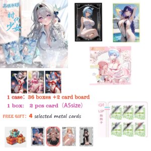 2025 Goddess Story: Puppet fashion era girl A5 Collection Card Anime Collection Card Sexy Swimsuit Bikini Booster Box