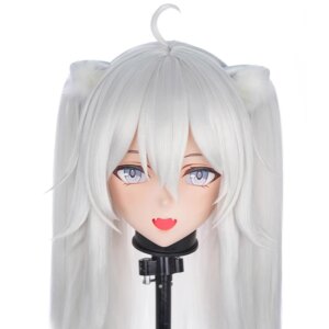 Anime Handmade Customize Full Headband Lock Cartoon Character Kig Cosplay Kigurumi Mask Resin Japanese Anime Kigurumi Masks