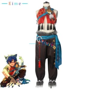 Game Ensemble Stars Sazanami Jun Cosplay Costume Party Suit Anime Clothing Halloween Carnival Uniforms Custom Made