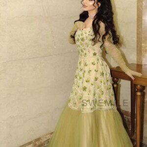 A-Line Square Neckline Dubai Beadings Luxury Evening Dres Wedding Dress 2024 Bride Long Dresses Elegant And Beautiful Dresses