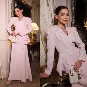 Elegant Mother Of The Bride Dress Suits Slim Fit Appliques Ladies Prom Birthday Party Wear Outfit Jacket 2 Pieces Customized