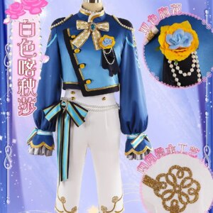 Game Ensemble Stars Himemiya Tori Cosplay Costume Cute White Sekatyusha Suit Anime Clothing Halloween Party Uniforms Custom Made