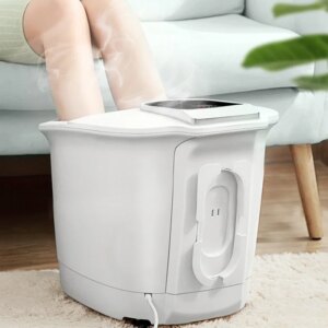 Intelligent Memory Automatic Electric Whirlpool Tub Pedicure,Constant Temperature Foot Baths,Shiatsu Roller Feet Massage Machine