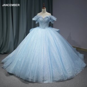 Light Blue Girls Quinceanera Dresses Lace Sweetheart Beading Tulle Ball Gown Birthday Party Sweet 16 Vestidos vestidos 15 años