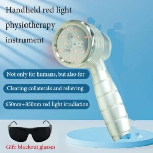 Class 4 Cold Laser Therapy Device Medical Grade for Humans Pain Relief Anti-edemic Tissue Repair and Regeneration 3W 650nm
