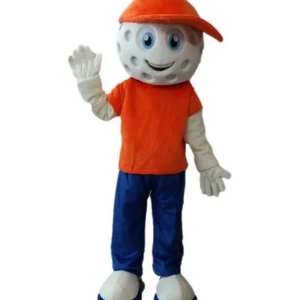 New Adult Hot Sale Foam Cute Performance Golf Fancy Cartoon Mascot Costume Plush Christmas Fancy Dress Halloween Mascot Costume