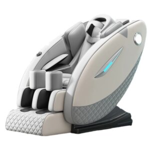 Aiveisi Low Price Fully Automatic HiFi Bluetooth Heating Zero Gravity Massage Chair with Russian Control Screen Jade Roller
