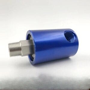 High-speed rotary joint pneumatic hydraulic 1-inch deep hole drilling processing