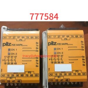New PNOZ (safety relays) 777584 security module PZE X4VP824VDC 4N/O