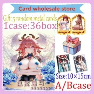 Factory Outlet A5 Size Goddess Story Waifu Board Blossom Doujin Booster Box Hobby Game Card Spicy Rare Card LSP SSP SSR Toy