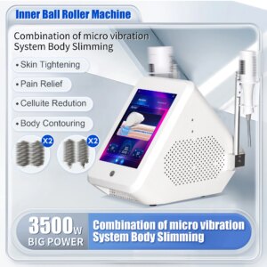 360 Degree Rolling Cellulite Massage Tools for Women Shaping 9D Vacuum Inner Ball Roller Body Massagers Fat Reducer