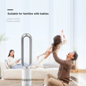 OEM Portable Office and home Floor Tower PTC Heating Cerameic Element 10 Windspeed Oscillating Bladess Fan Heater