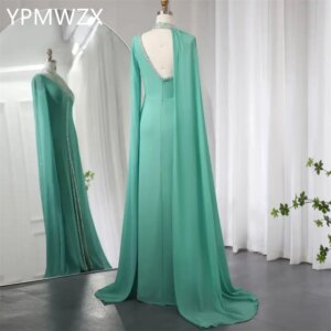Customized Evening Dress Formal Party Occasion Women YPMWZX Asymmetrical A-line Floor Length Skirts Vertically Bespoke