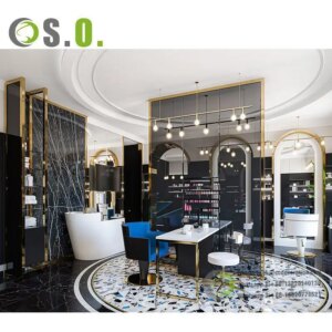Salon Furniture Modern Style Shampoo Chairs Barbershop Head Spa Shampoo Chair Ceramic Wash Basin Shampoo Beds