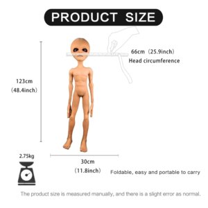 Lil Mayo Alien Doll Horror Halloween Haunted House Dress Up Holiday Gift Foam Filled Latex Prop