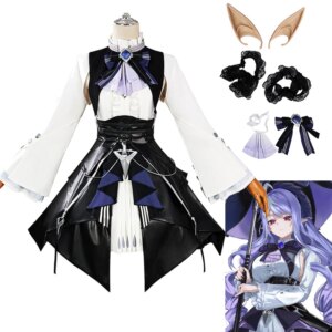 Fantasia Vivian Cosplay Dress Game Zenless Zone Zero Disfraz Costume Adult Women Fantasy Halloween Carnival Party Clothes