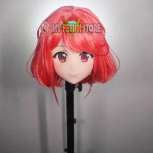 (NFD017)Customize Full Head Quality Female/Girl Resin Japanese Anime Cartoon Character Kig Cosplay Kigurumi Mask Crossdress Doll