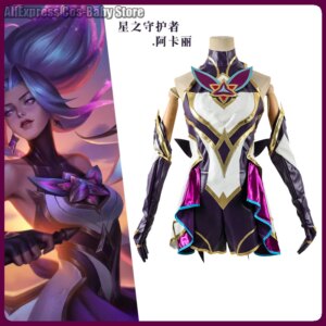 Lolssss League Akali Cosplay Costumes Dress Star Guardian The Rogue Assassin Akali Cosplay Costume L Battle Dress