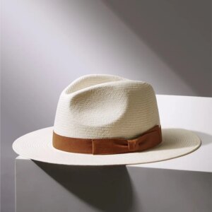 New spring summer high luxury hat hand-woven top white hollow sunshade wide eaves for men and women