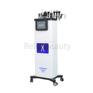South Korea’s 6th Generation Black Comprehensive Instrument White Brown Skin Management Instrumentll Bubble Beauty Machine