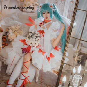 Vocaloid Mikuu Clione Limacina Cosplay Costume Anime Cosplay Mikuu Christmas Part Cosplay Dress