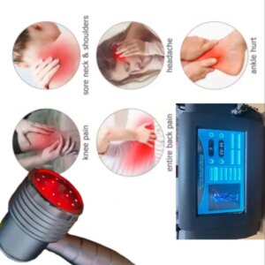 COZING Professional Cold Laser Therapy Device 808nm & 650nm – Handheld Pain Relief for Arthritis, Back Pain & Sports Injuries wi