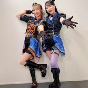 COS-KiKi Anime Lovelive Miyashita Ai/Asaka Karin Concert Uniform Gorgeous Sweet Lovely Cosplay Costume Halloween Party Outfit