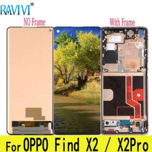 6.7″ X2Pro AMOLED For Oppo Find X2 LCD Display Touch Screen Digitizer Assembly Replacement