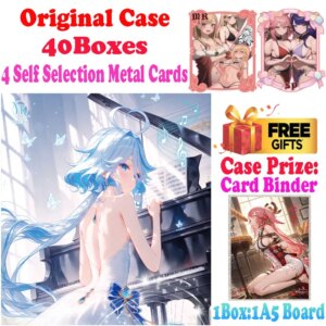 2025 Lastest A5 Size Sweet Dream Journey Waifu Card Board Raiden Ganyu Sexy Keqing Artboard TCG Toys Hobby Gift