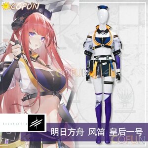 COFUN [Customized] Game Arknights Empress One Bagpipe Cosplay Costume Halloween Outfits Women New Suit Uniform