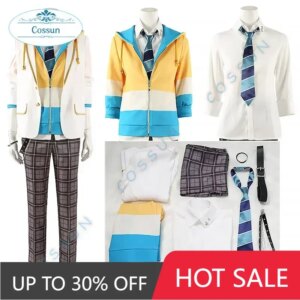 COSSUN [Customized] Vtuber Nijisanji EN ILUNA KYO KANEKO Cosplay Costume Halloween Outfits All Member Halloween Game Women Men