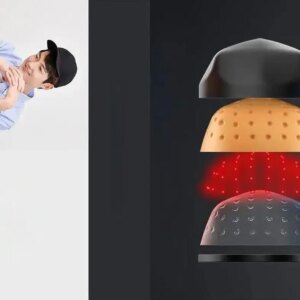 HLKGO 96pcs 650nm Diode Laser Hair Growth Caps Provide Gentle Care To Reduce Scalp Sensitivity and Hair Loss