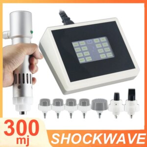 Professional Shockwave Therapy Machine Effectively Relieve Knee Joint Pain Muscle Deep Massage 300MJ Shock Wave Equipment