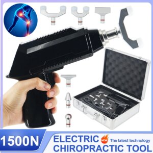 1500N Electric Correction Gun Spinal Adjustable Instrument Portable Impulse Spine Cervical Massager Chiropractic Adjusting Tool
