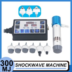 300MJ Shockwave Therapy Machine Deep Tissue Massage ED Treatment Pain Relieve Professional Shock Wave Massage Equipment