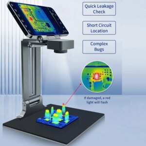 Quseek 3D Infrared Thermal Analyzer For PCB Circuit Leakage Short Circuit Location Inspect Complex Bugs Computer Phone Repair