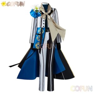 COFUN [Customized] Nijisanji Vtuber RELOAD Shikinagi Akira Cosplay Costume MV Clothes Halloween Outfits Women New Suit Uniform