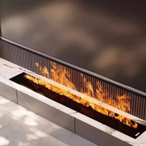 artificial flame atomization steam 3d electric fireplace water 3000mm free shipping