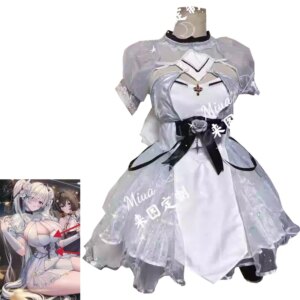 Custom Made Nikke Cosplay Costume Nikke Crystal Princess Dress Uniform Women Anime Outfits Halloween Personal Tailor Clothes