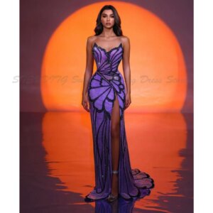 Elegant Celebrity Prom Dresses Square Collar Sleeveless Floor Length Sparkle Crystals High Quality Floor Length Female Gowns