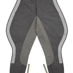 GUWN-036 WWII German Elite General Stone Grey Wool Riding Breeches
