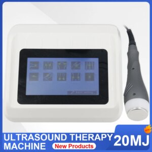 20MJ Physiotherapy Therapeutic Ultrasound Massager Muscle Pain Relieve Back Massage Relaxation 1Mhz Ultrasonic Therapy Machine