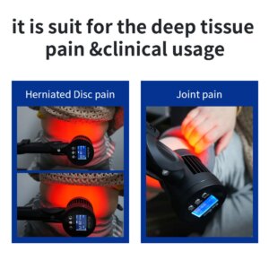 LLLT Cold Laser Therapy Device 650nm 808nm Sports Injuries Sciatica Heel Stimulates Neck Pain Relief Medication Red Light Therap