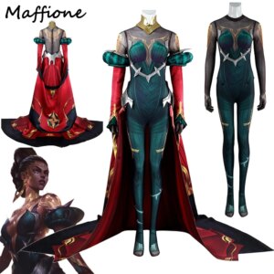 2024 Game LoL Arcane Mel Cosplay Cloak Jumpsuit Set Costume Women Role Disguise Fantasia Outfits Halloween Party Carnival Suit